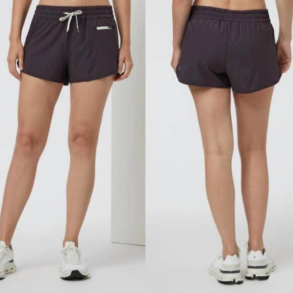 Vuori Women's Clementine Short 2.0 Mid Rise  Activewear Running Size XS Gray - Picture 1 of 8
